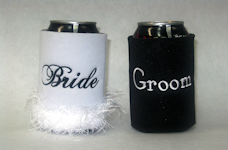 Bride Groom Koozies