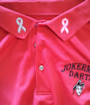 Polo Shirt with Awareness Ribbons on Collar